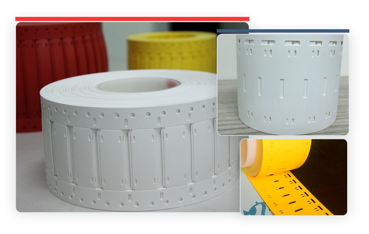 Lemore PUR and polyolefin identification tags for cable bundles